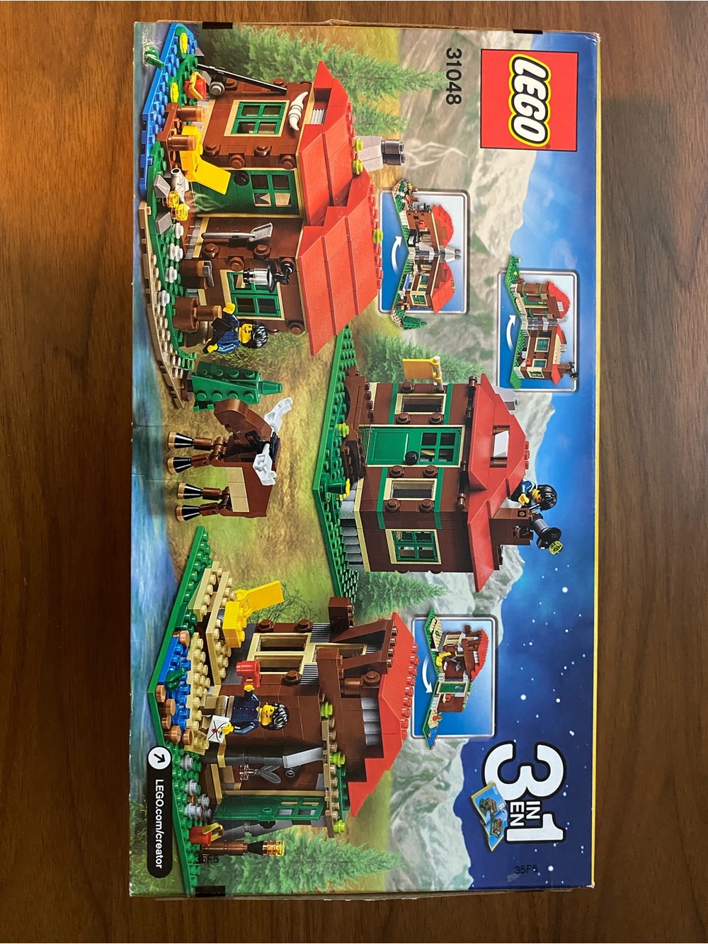 LEGO RETIRED Lakeside Lodge 3-in-1 Builder Set NIB and Sealed